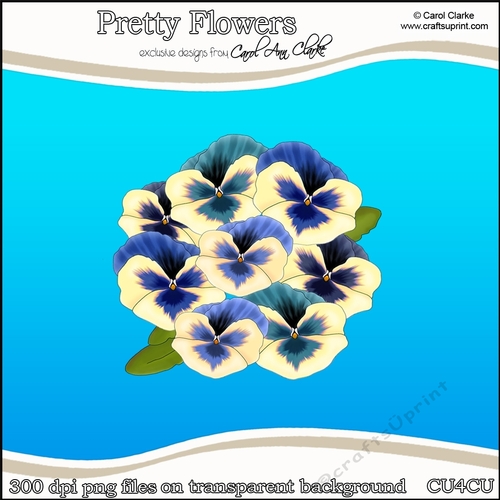 Pretty Flowers - CU4CU Digital Clip Art Set