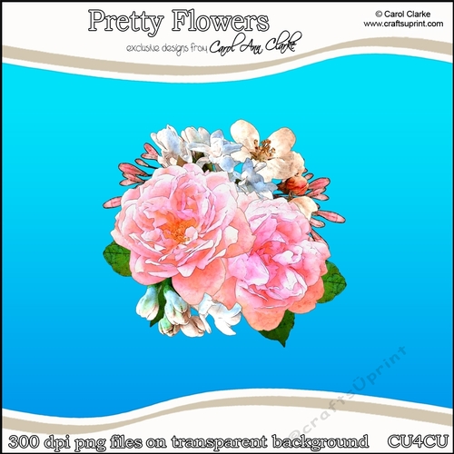 Pretty Flowers - CU4CU Digital Clip Art Set