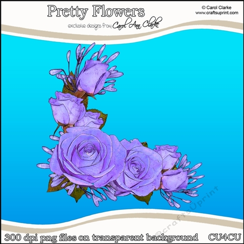 Pretty Flowers - CU4CU Digital Clip Art Set
