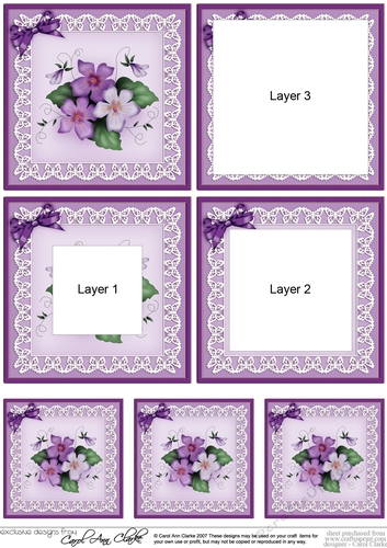 Pretty Viola - Tunnel Topper