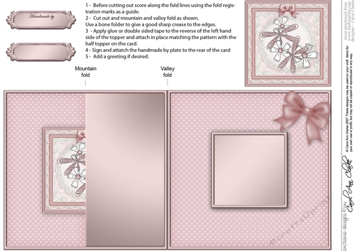 Dreamy Dragonflies No-Hole Fold Back Card