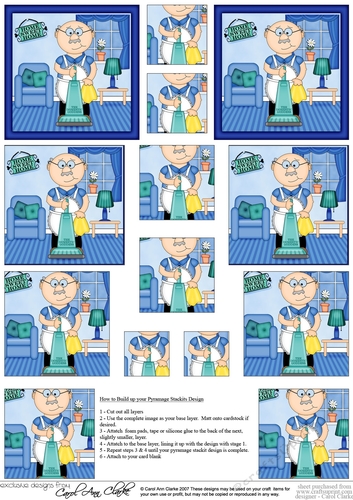 Old Man Bert - Pyramage sheet