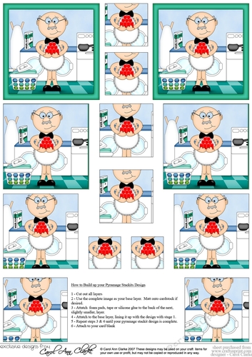 Old Man Bert - Pyramage sheet