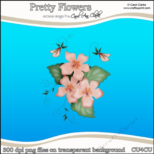 Pretty Flowers - CU4CU Digital Clip Art Set