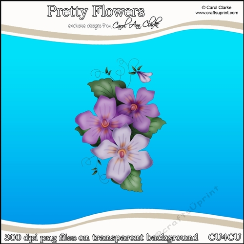Pretty Flowers - CU4CU Digital Clip Art Set