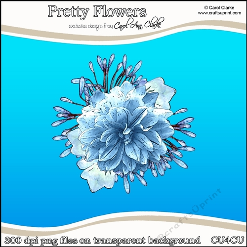 Pretty Flowers - CU4CU Digital Clip Art Set