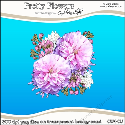 Pretty Flowers - CU4CU Digital Clip Art Set