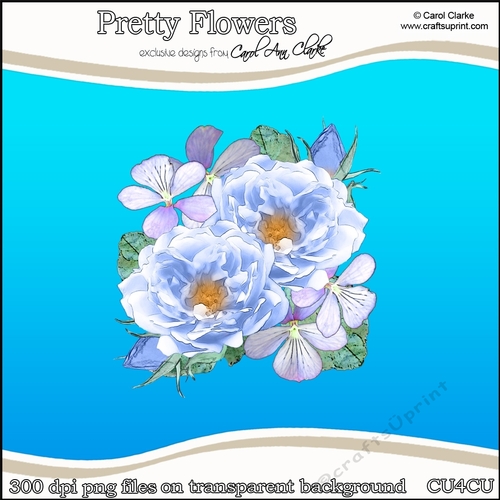 Pretty Flowers - CU4CU Digital Clip Art Set