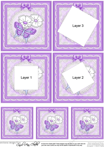 Fluttery Butterfly - Twisted Tunnel Topper