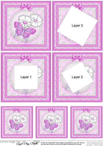 Fluttery Butterfly - Twisted Tunnel Topper