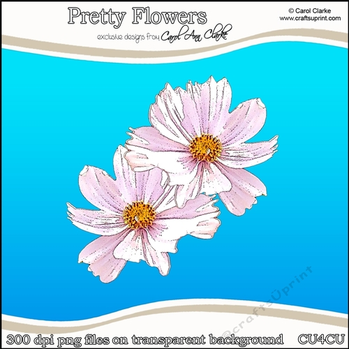 Pretty Flowers - CU4CU Digital Clip Art Set