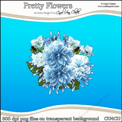 Pretty Flowers - CU4CU Digital Clip Art Set