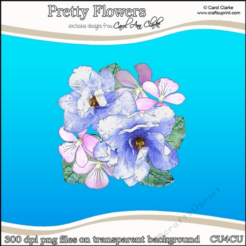 Pretty Flowers - CU4CU Digital Clip Art Set