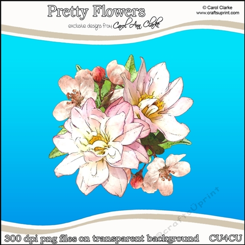 Pretty Flowers - CU4CU Digital Clip Art Set