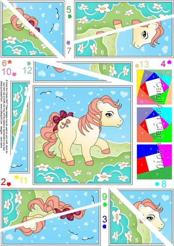 My Cute Little Pony - Twisted Spiral Side Stacker
