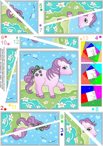 My Cute Little Pony - Twisted Spiral Side Stacker