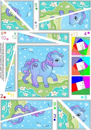 My Cute Little Pony - Twisted Spiral Side Stacker