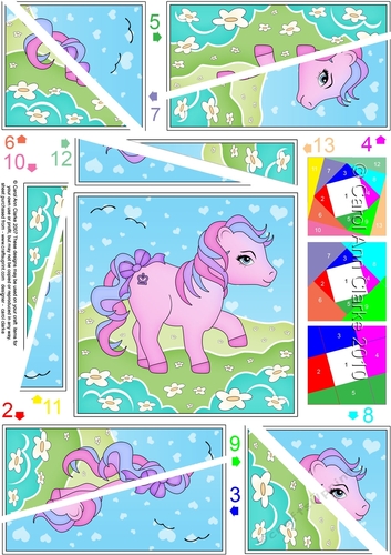 My Cute Little Pony - Twisted Spiral Side Stacker