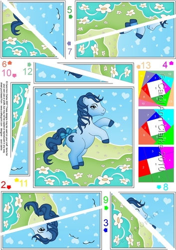 My Cute Little Pony - Twisted Spiral Side Stacker