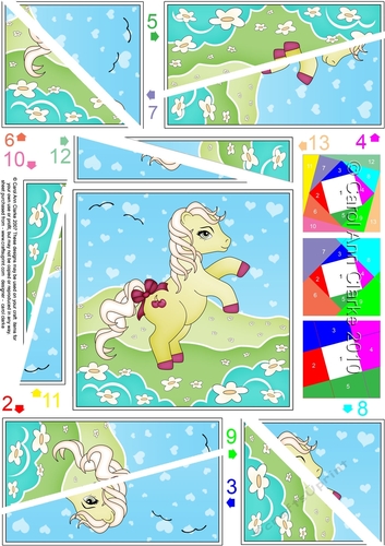 My Cute Little Pony - Twisted Spiral Side Stacker