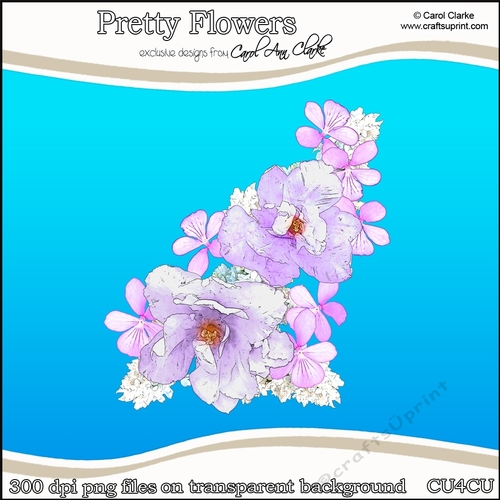 Pretty Flowers - CU4CU Digital Clip Art Set