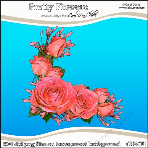 Pretty Flowers - CU4CU Digital Clip Art Set