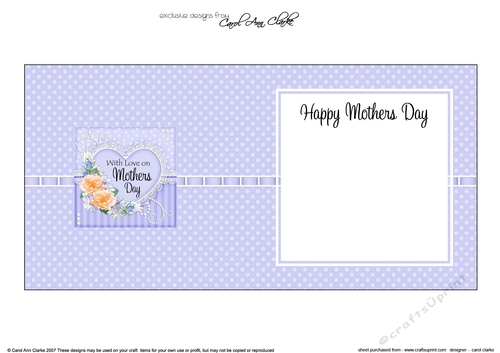 Mothers Day Flowers, Lace & Pearls Shell Edged Corner Side Stacker