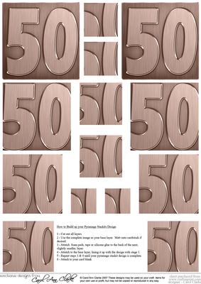 50th Metallic Age Pyramage Sheet