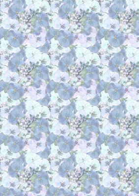 Spring Flowers and Lace Matching Vellum