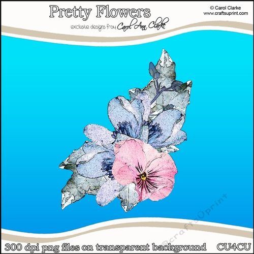 Pretty Flowers - CU4CU Digital Clip Art Set