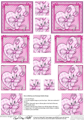 Lovin Heart  - Pyramage sheet