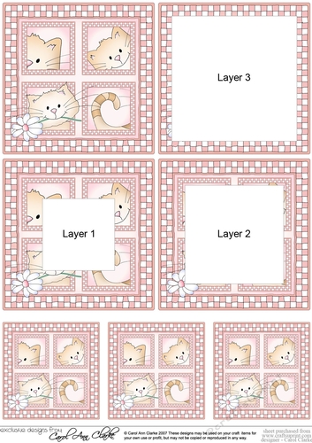 Cute Cat - Tunnel Topper