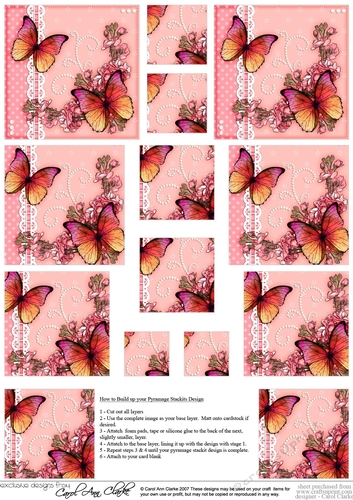 A Touch of Elegance Flowers Pearls and Lace - Pyramage sheet