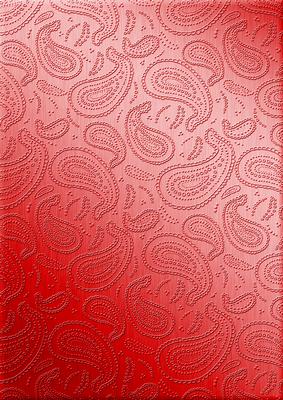 Metallic Paisley Embossed Backing Paper