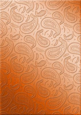 Metallic Paisley Embossed Backing Paper