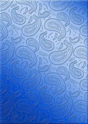 Metallic Paisley Embossed Backing Paper