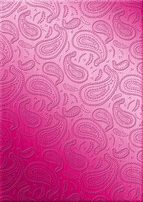 Metallic Paisley Embossed Backing Paper