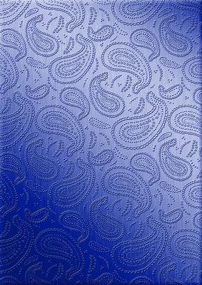 Metallic Paisley Embossed Backing Paper