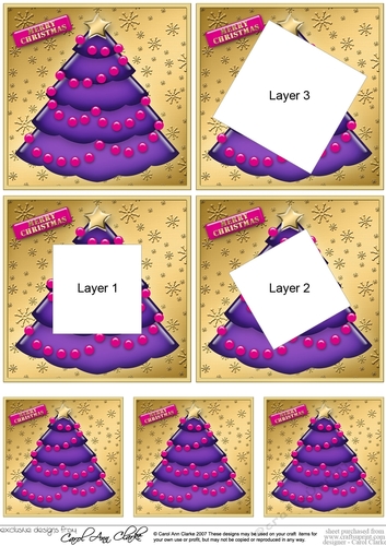 Christmas Tree - Twisted Tunnel Topper