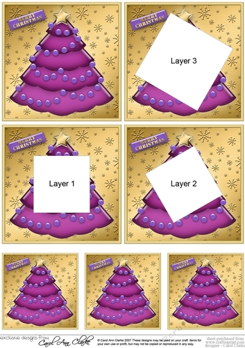 Christmas Tree - Twisted Tunnel Topper