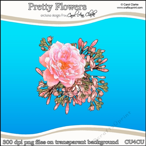 Pretty Flowers - CU4CU Digital Clip Art Set
