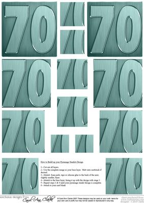70th Metallic Age Pyramage Sheet