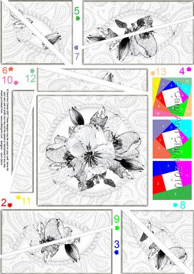 Posy and Pearls Quick Card with Twisted Spiral Side Stacker
