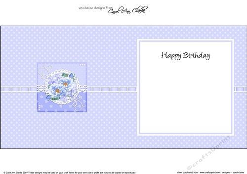A Touch of Elegance Roses Pearls and Lace square landscape insert
