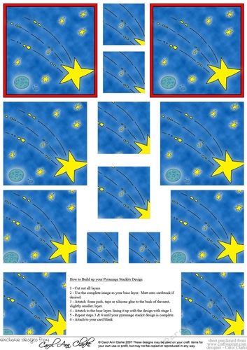 Aliens Out of this World  - Pyramage sheet