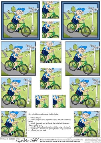 Old Man Bert - Pyramage sheet