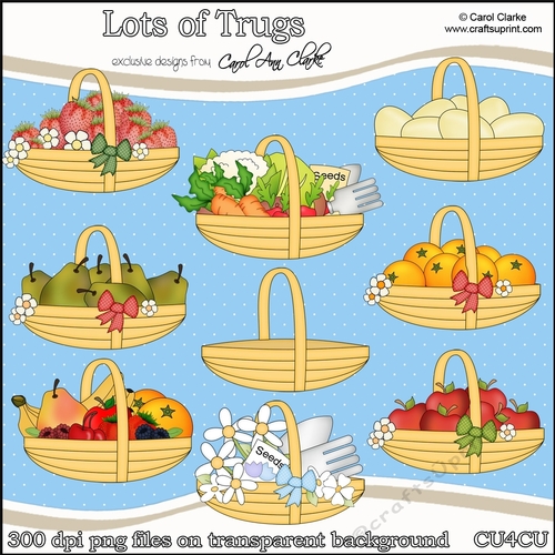 Lots of Trugs- CU4CU Digital Clip Art Set