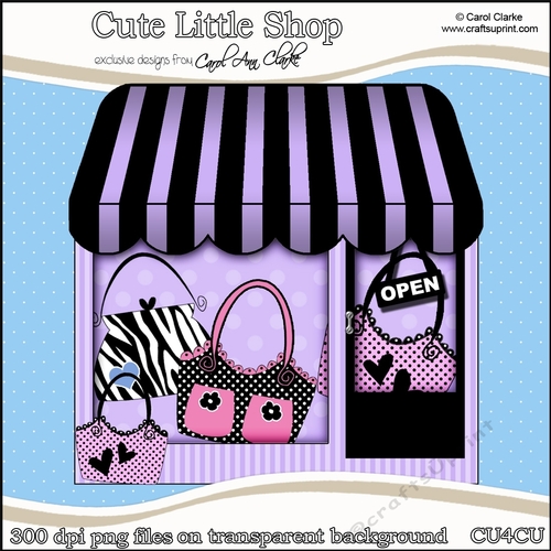 Lots of Funky Bags - Little Shop - CU4CU Digital Clip Art Set