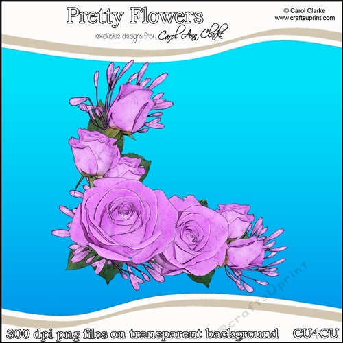 Pretty Flowers - CU4CU Digital Clip Art Set