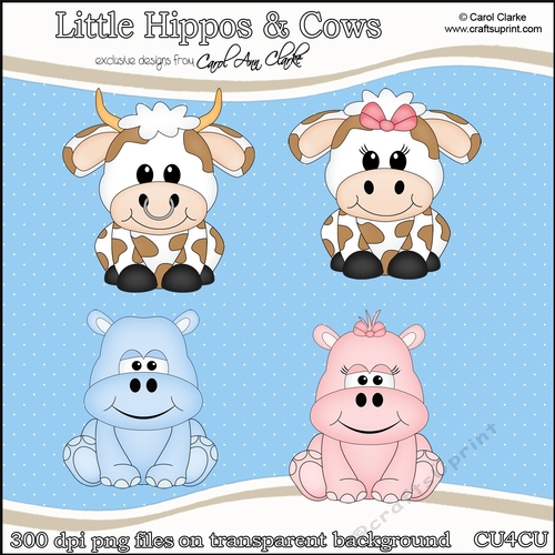 Cute Little Animals - CU4CU Digital Clip Art Set